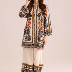Women A-Line Rayon Co-ord Set with Digital Print
