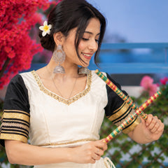 Women's Pure Rayon Sequins Lace Lehenga Choli Set for Navratri