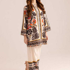 Women A-Line Rayon Co-ord Set with Digital Print