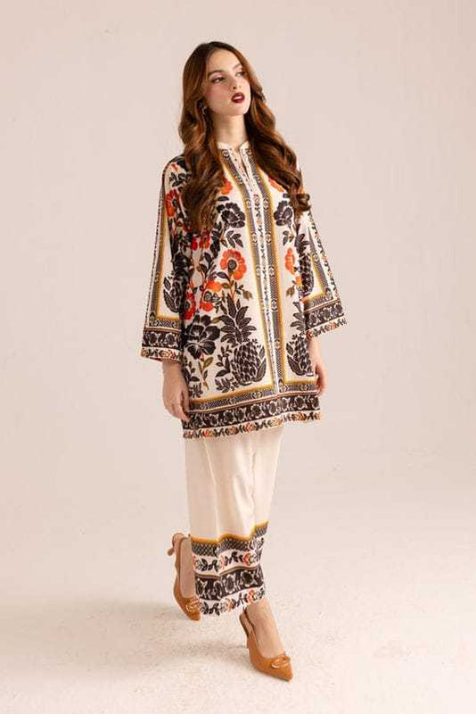 Women A-Line Rayon Co-ord Set with Digital Print