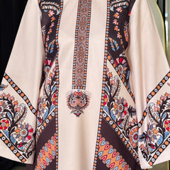 Women A-Line Rayon Co-ord Set with Digital Print