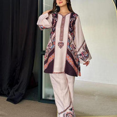 Women A-Line Rayon Co-ord Set with Digital Print