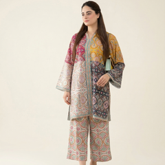 Women A-Line Rayon Co-ord Set with Digital Print