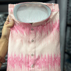 Men’s Heavy Cotton Printed Kurta Pyjama Set