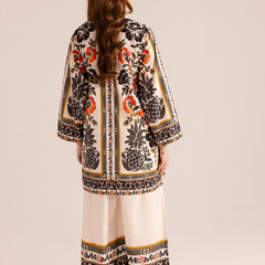 Women A-Line Rayon Co-ord Set with Digital Print