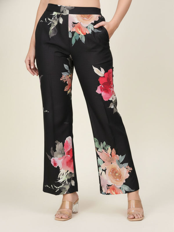 Women A-Line Rayon Co-ord Set with Digital Print