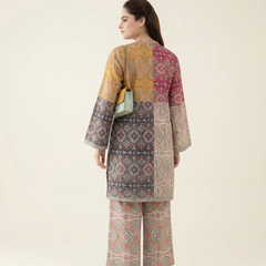 Women A-Line Rayon Co-ord Set with Digital Print