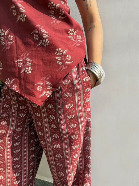 Stylish Printed Rayon Co-Ord Set