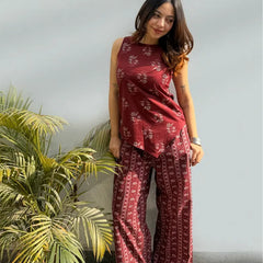 Stylish Printed Rayon Co-Ord Set