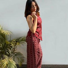 Stylish Printed Rayon Co-Ord Set