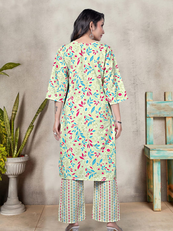 Women's Printed Heavy Rayon Co-Ord Set