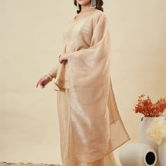 Silk Kurta Set With Silk Dupatta