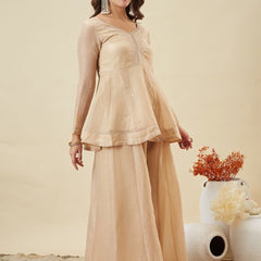 Silk Kurta Set With Silk Dupatta
