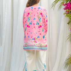 Women A-Line Rayon Co-ord Set with Digital Print