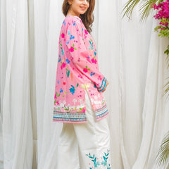 Women A-Line Rayon Co-ord Set with Digital Print