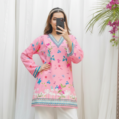 Women A-Line Rayon Co-ord Set with Digital Print