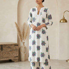 Women's Cotton Straight Kurta Pant Set
