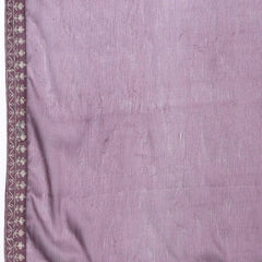 Women’s Viscose Chanderi A-Line Kurta Set With Embroidered Detailing & Chinon Dupatta