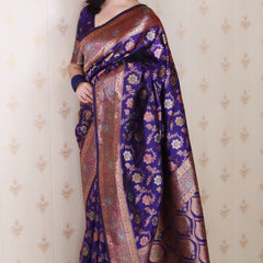 Premium Banarasi Soft Silk Sarees