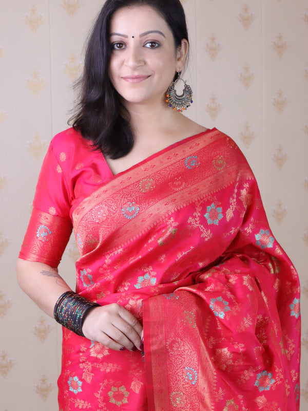Premium Banarasi Soft Silk Sarees