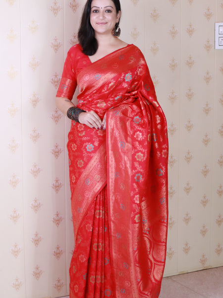 Premium Banarasi Soft Silk Sarees