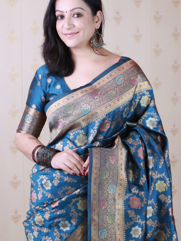 Premium Banarasi Soft Silk Sarees