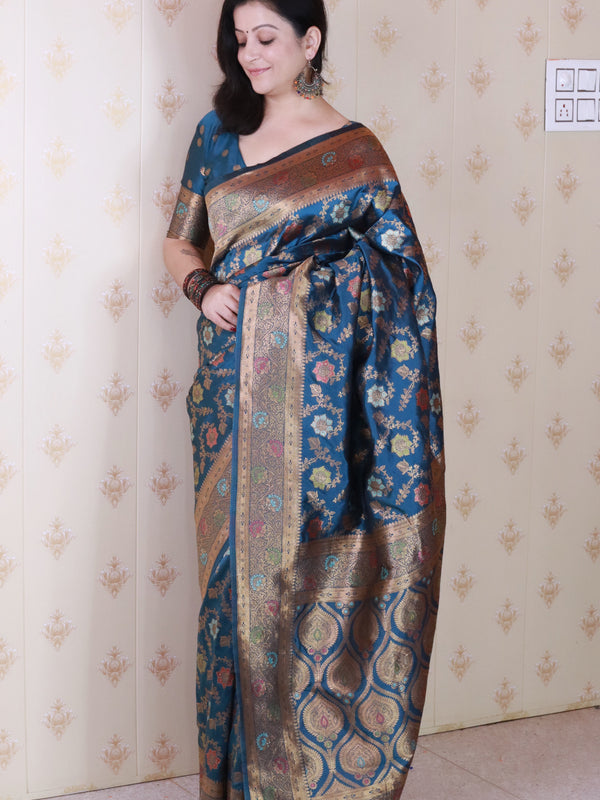 Premium Banarasi Soft Silk Sarees