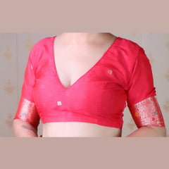 Premium Banarasi Soft Silk Saree with Blouse Piece