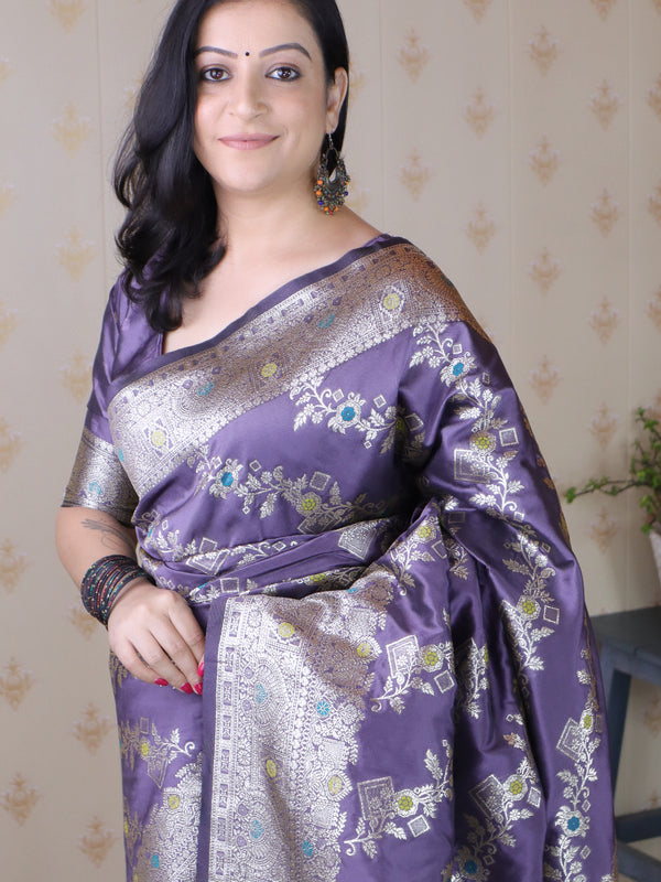 Premium Banarasi Soft Silk Saree with Blouse Piece