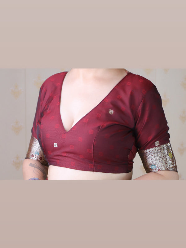 Premium Banarasi Soft Silk Saree with Blouse Piece