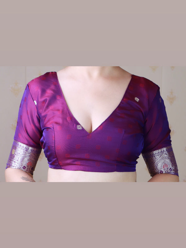Premium Banarasi Soft Silk Saree with Blouse Piece