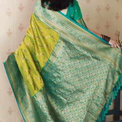 Premium Banarasi Soft Silk Saree with Blouse Piece