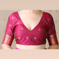 Premium Banarasi Soft Silk Saree with Blouse Piece
