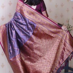 Premium Banarasi Soft Silk Saree with Blouse Piece