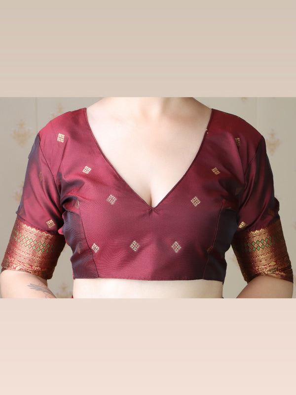 Premium Banarasi Soft Silk Saree with Blouse Piece