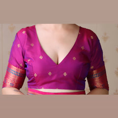 Premium Banarasi Soft Silk Saree with Blouse Piece