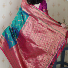 Premium Banarasi Soft Silk Saree with Blouse Piece