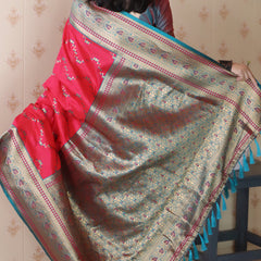 Premium Banarasi Soft Silk Saree with Blouse Piece