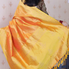 Premium Banarasi Soft Silk Sarees With Gold Zari