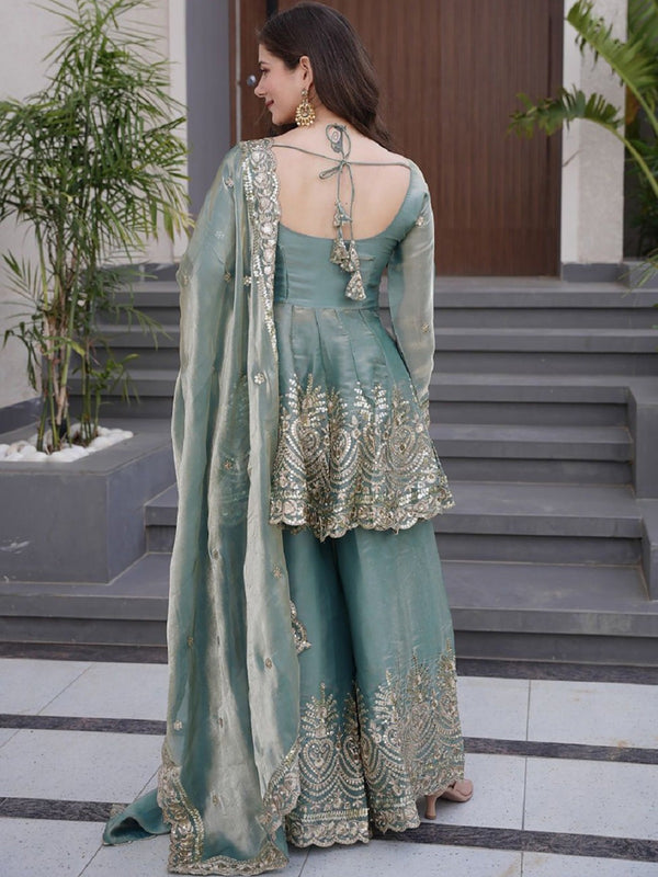 Women's Fandy Silk Embroidered Dupatta