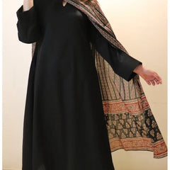 Women's Viscose Chanderi Printed Kurta Pant & Chanderi Cotton Dupatta Set