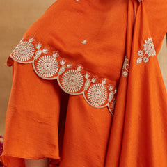Women's Vichitra Silk Embroidered Kurta Pant & Dupatta Set
