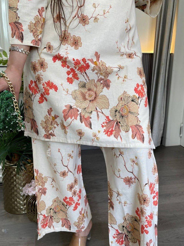 Women's Cotton Printed Co-Ord Set