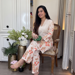 Women's Cotton Printed Co-Ord Set