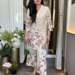 Women's Cotton Printed Co-Ord Set