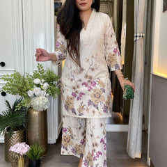 Women's Cotton Printed Co-Ord Set
