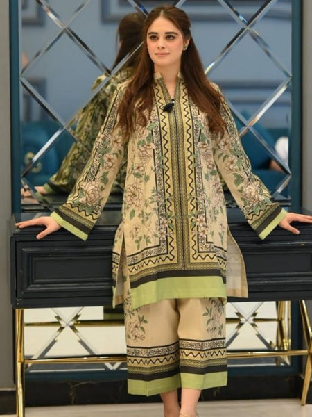 Women A-Line Rayon Co-ord Set with Digital Print