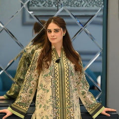 Women A-Line Rayon Co-ord Set with Digital Print
