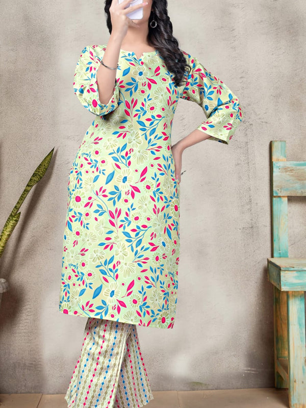 Women's Printed Heavy Rayon Co-Ord Set