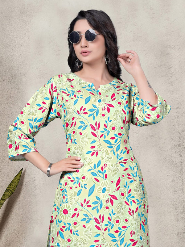 Women's Printed Heavy Rayon Co-Ord Set